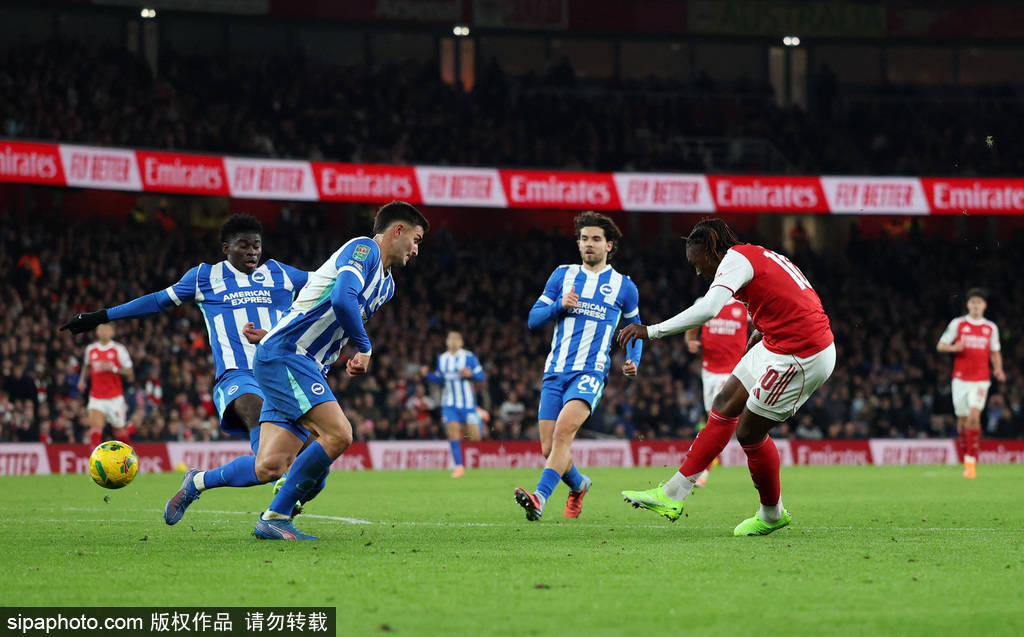 ลีกคัพ - ซากาทำประตูจากม้านั่งสำรอง, นวานจีทำประตูให้อาร์เซนอลชนะไบรท์ตัน 2-0 เทอร์ เมโล, เคปา