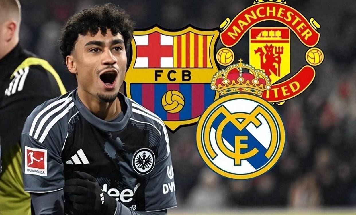 70 ล้านยูโร! บราวน์ แบ็คซ้ายวัย 22 ปีของแฟรงค์เฟิร์ต นักเตะทีมชาติเยอรมนีคนล่าสุด ได้รับความสนใจจากเรอัล มาดริด, บาร์เซโลนา และแมนเชสเตอร์ ยูไนเต็ด