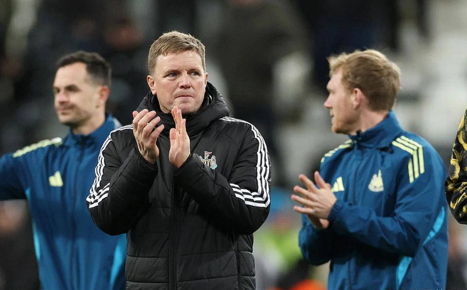 นิวคาสเซิลต้องเผชิญกับการทดสอบที่หนักหน่วง! ห้าเกมหนักใน 14 วันในเดือนมีนาคม: แมนเชสเตอร์ ยูไนเต็ด, แมนเชสเตอร์ ซิตี้, บาร์เซโลนา, เชลซี_Fixtures_Champions League_อาร์เซนอล