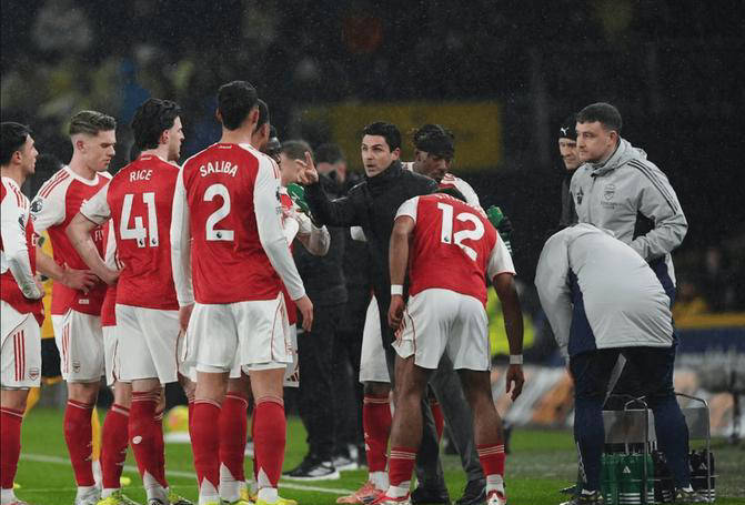 ข่าวดี! มิเกล อาร์เตต้า แย้มถึงความเป็นไปได้ที่นักเตะหลายคนจะกลับมาช่วยทีม ขณะที่อาร์เซนอลประกาศพร้อมปกป้องตำแหน่งจ่าฝูงพรีเมียร์ลีก_การแข่งขัน_ไบเออร์ เลเวอร์คูเซ่น_ยูฟ่า แชมเปียนส์ลีก