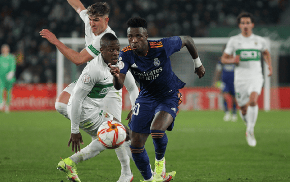 วันเสาร์ที่ 030 ลาลีกา เรอัล มาดริด vs เอลเซ่ ทิศทางการแข่งขัน_home_away_iron สาม